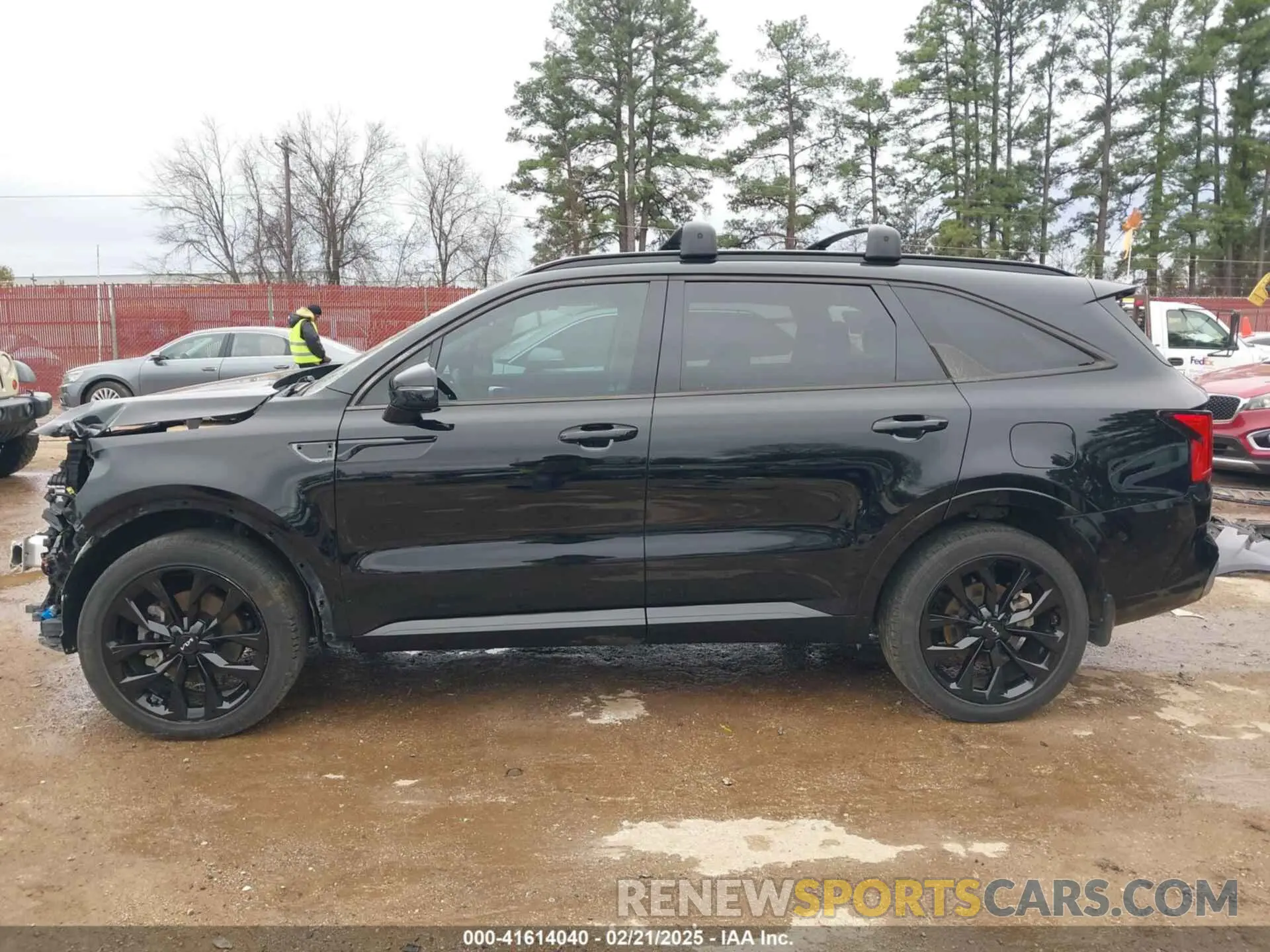 15 fotografías del automóvil dañado 5XYRKDLF8NG161562 KIA SORENTO 2022