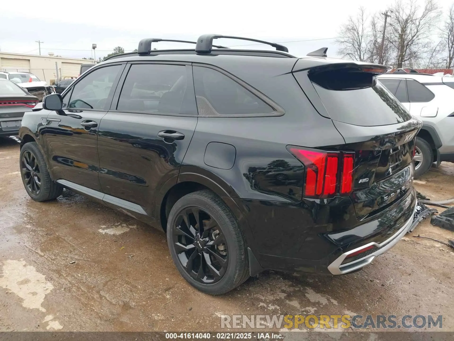 3 fotografías del automóvil dañado 5XYRKDLF8NG161562 KIA SORENTO 2022