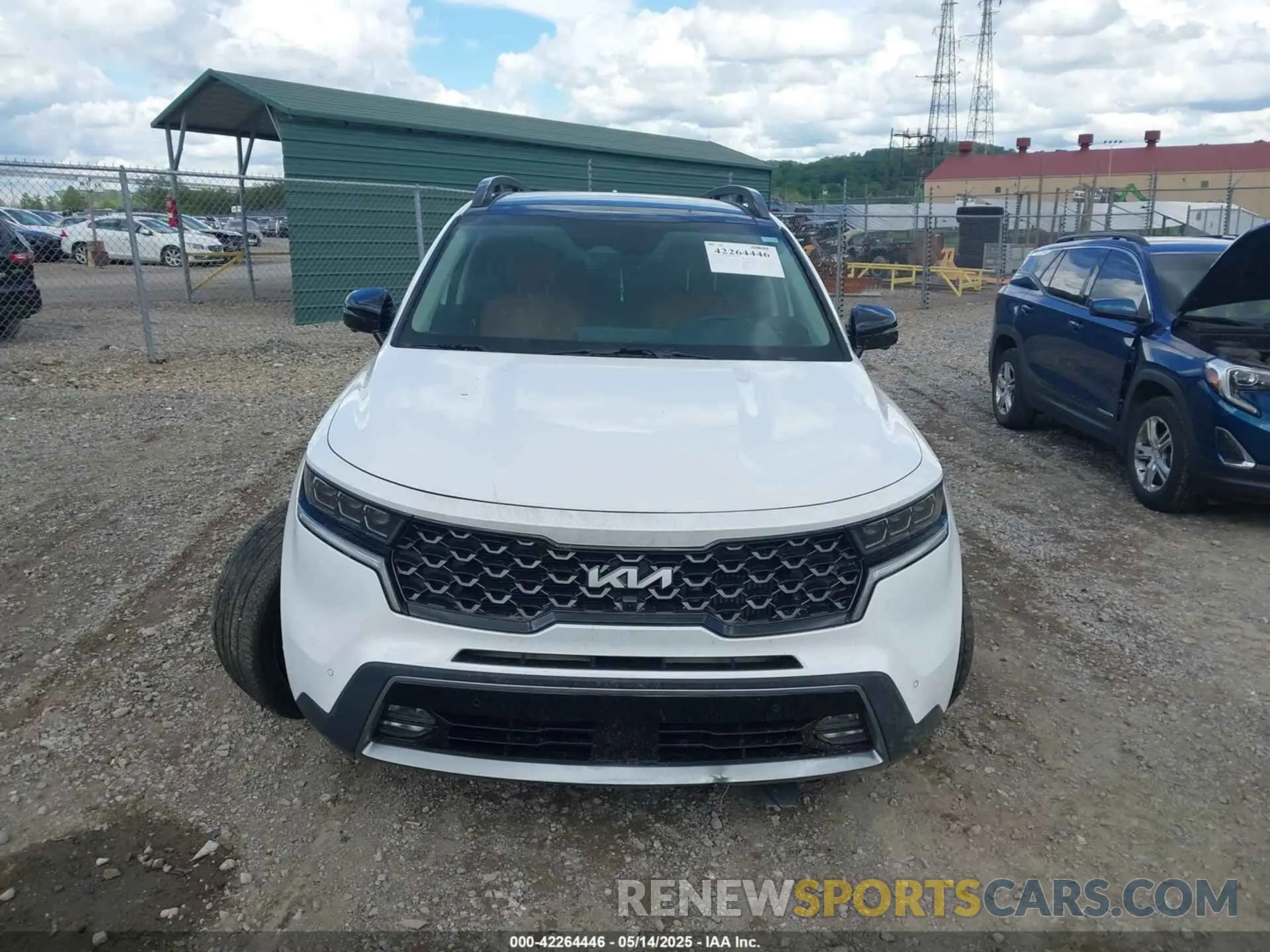 12 fotografías del automóvil dañado 5XYRKDLF9NG133642 KIA SORENTO 2022