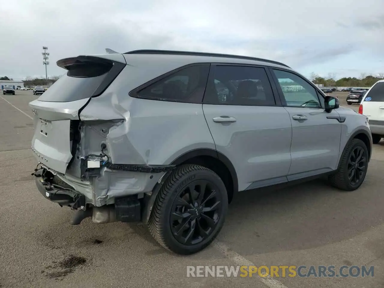 3 fotografías del automóvil dañado 5XYRKDLF9NG138405 KIA SORENTO 2022