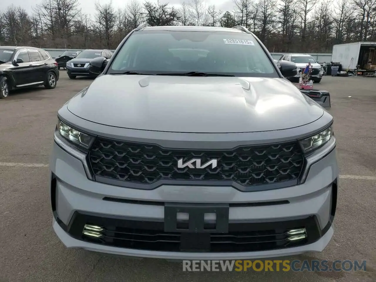 5 fotografías del automóvil dañado 5XYRKDLF9NG138405 KIA SORENTO 2022