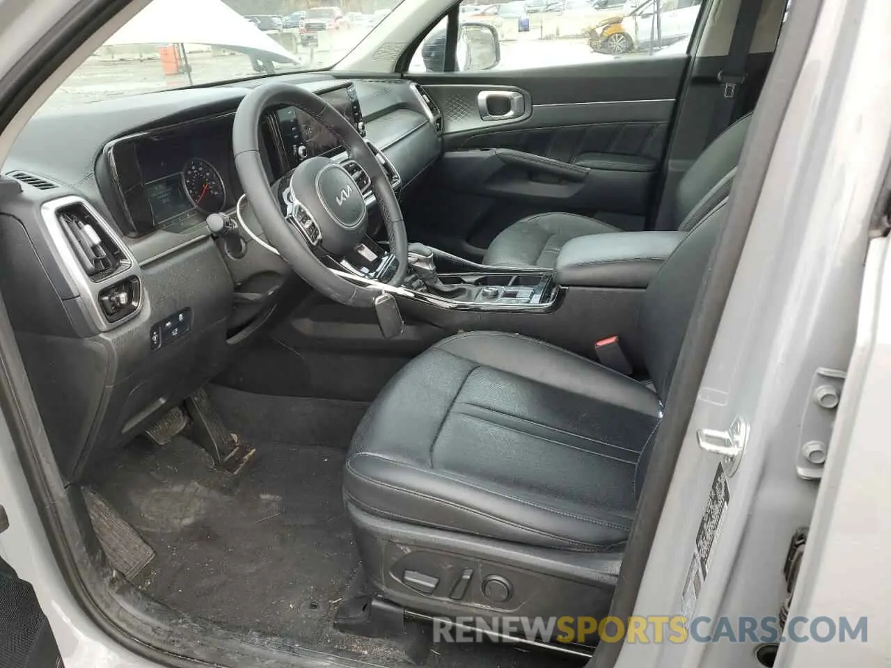 7 fotografías del automóvil dañado 5XYRKDLFXNG121287 KIA SORENTO 2022