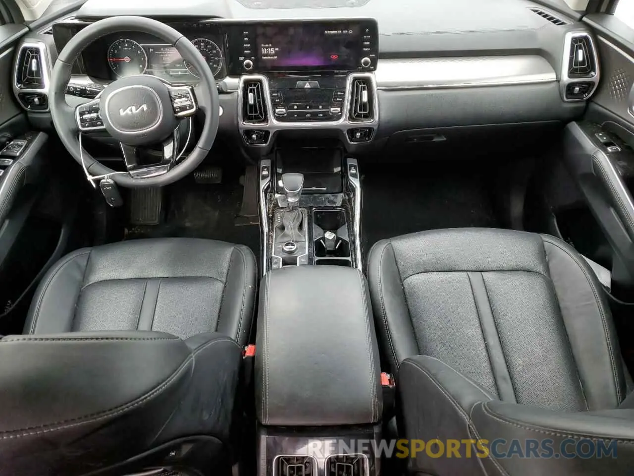 8 fotografías del automóvil dañado 5XYRKDLFXNG121287 KIA SORENTO 2022