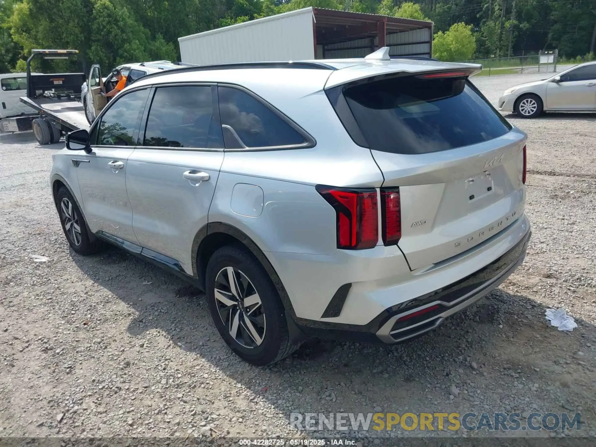 3 fotografías del automóvil dañado 5XYRL4LC0NG087721 KIA SORENTO 2022