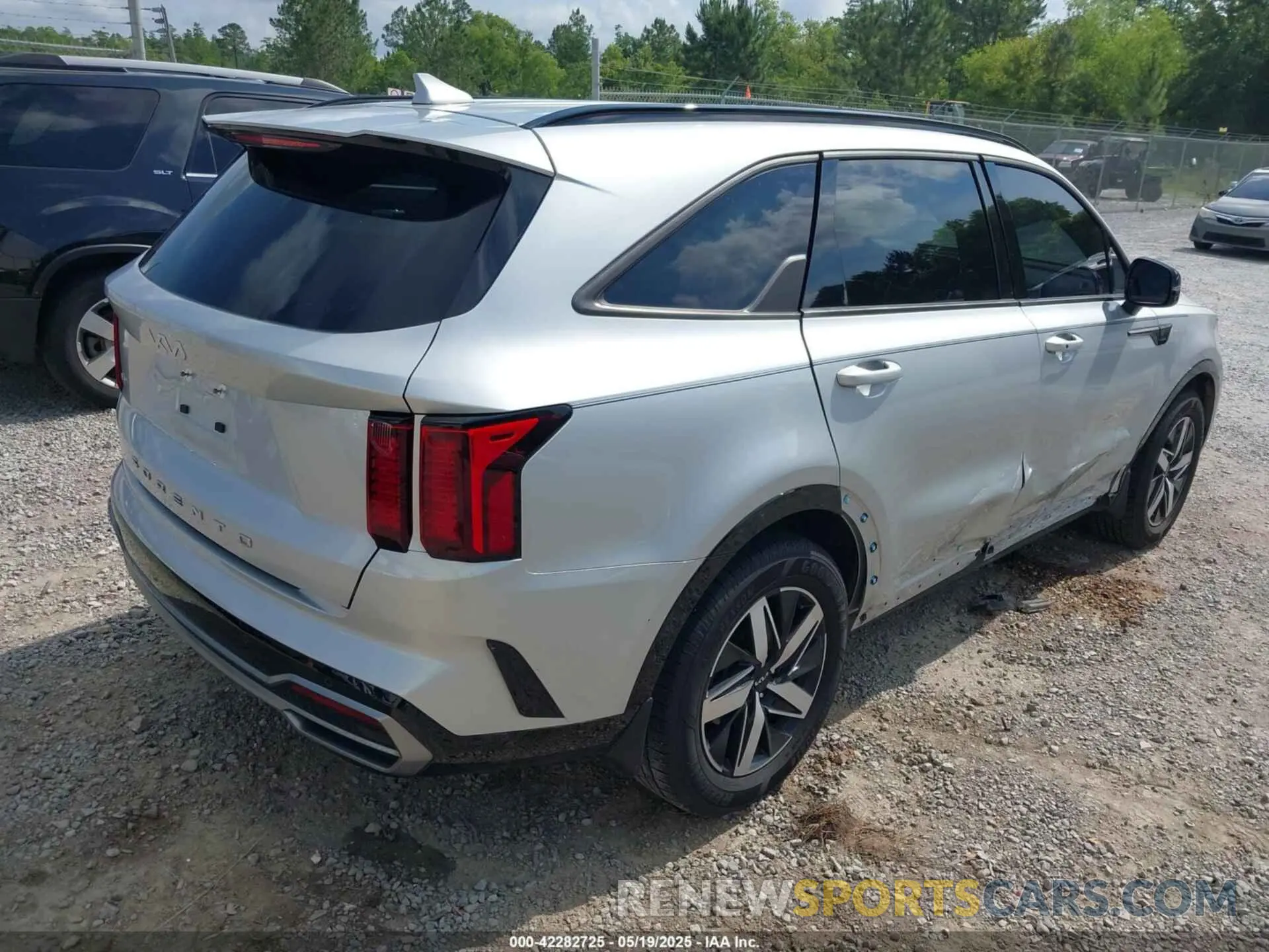4 fotografías del automóvil dañado 5XYRL4LC0NG087721 KIA SORENTO 2022