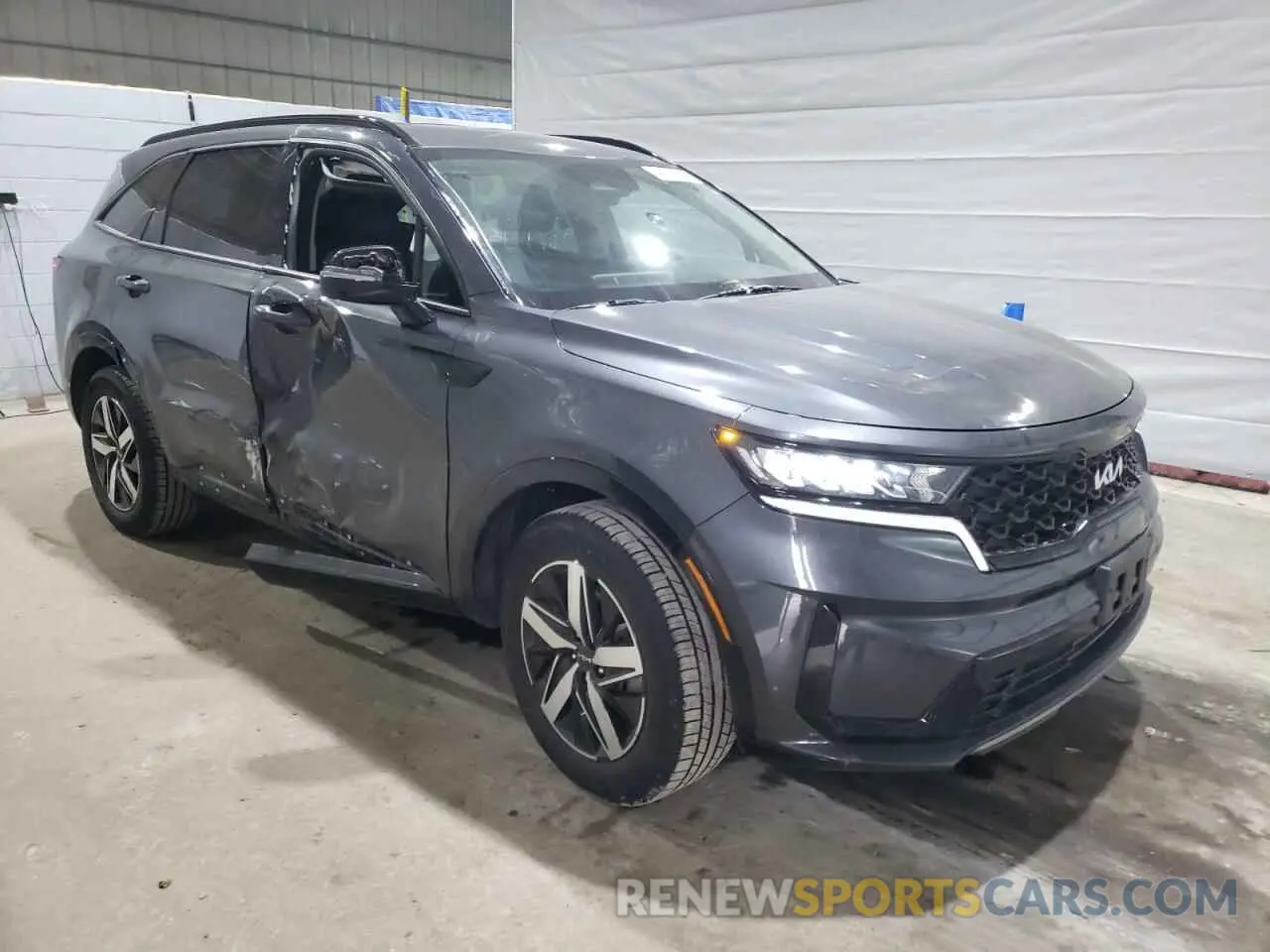 4 fotografías del automóvil dañado 5XYRL4LC0NG108891 KIA SORENTO 2022