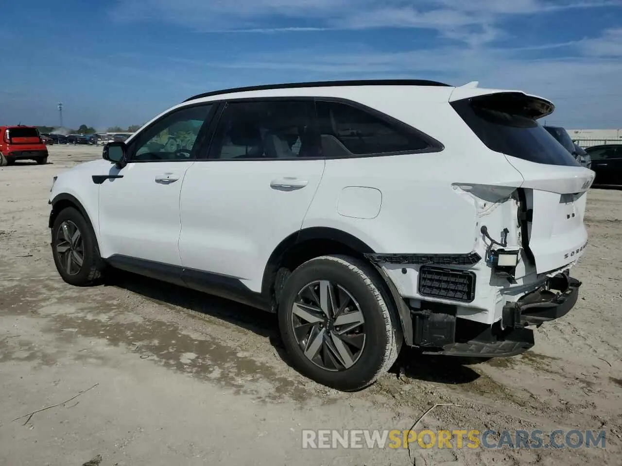 2 fotografías del automóvil dañado 5XYRL4LC1NG128793 KIA SORENTO 2022