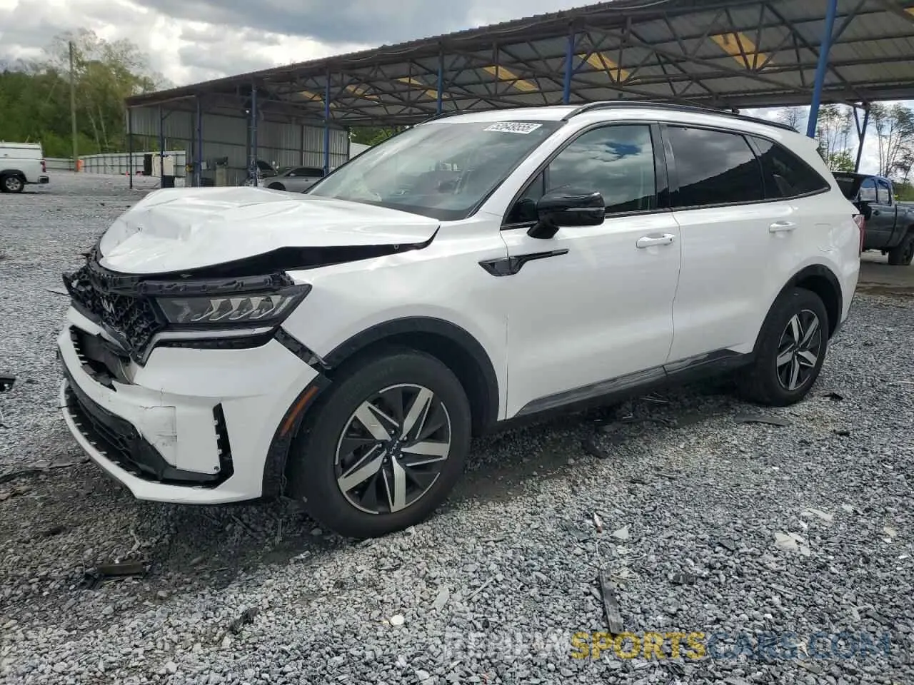 1 fotografías del automóvil dañado 5XYRL4LC1NG143018 KIA SORENTO 2022