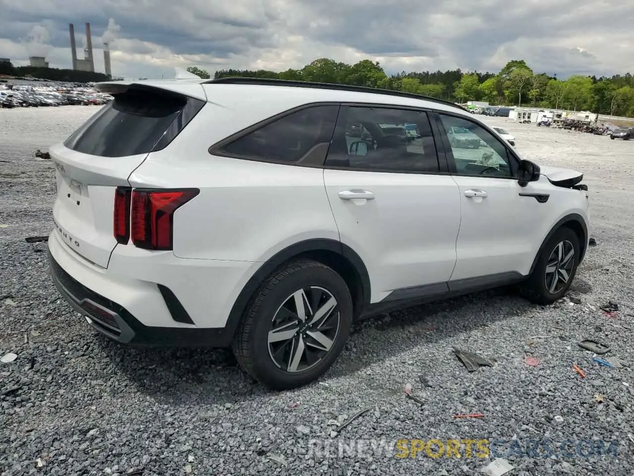 3 fotografías del automóvil dañado 5XYRL4LC1NG143018 KIA SORENTO 2022