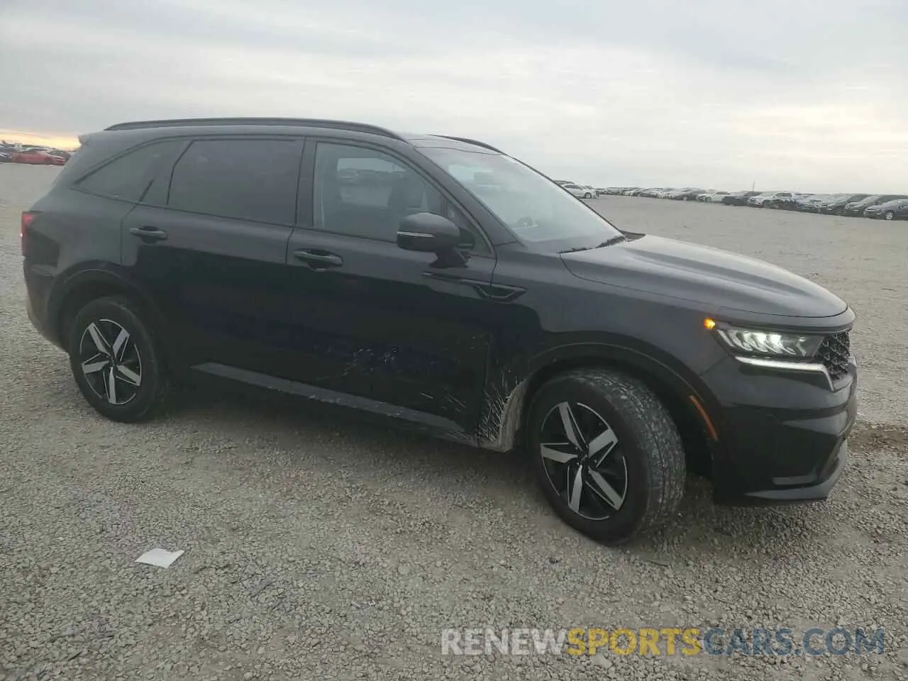 4 fotografías del automóvil dañado 5XYRL4LC1NG151636 KIA SORENTO 2022