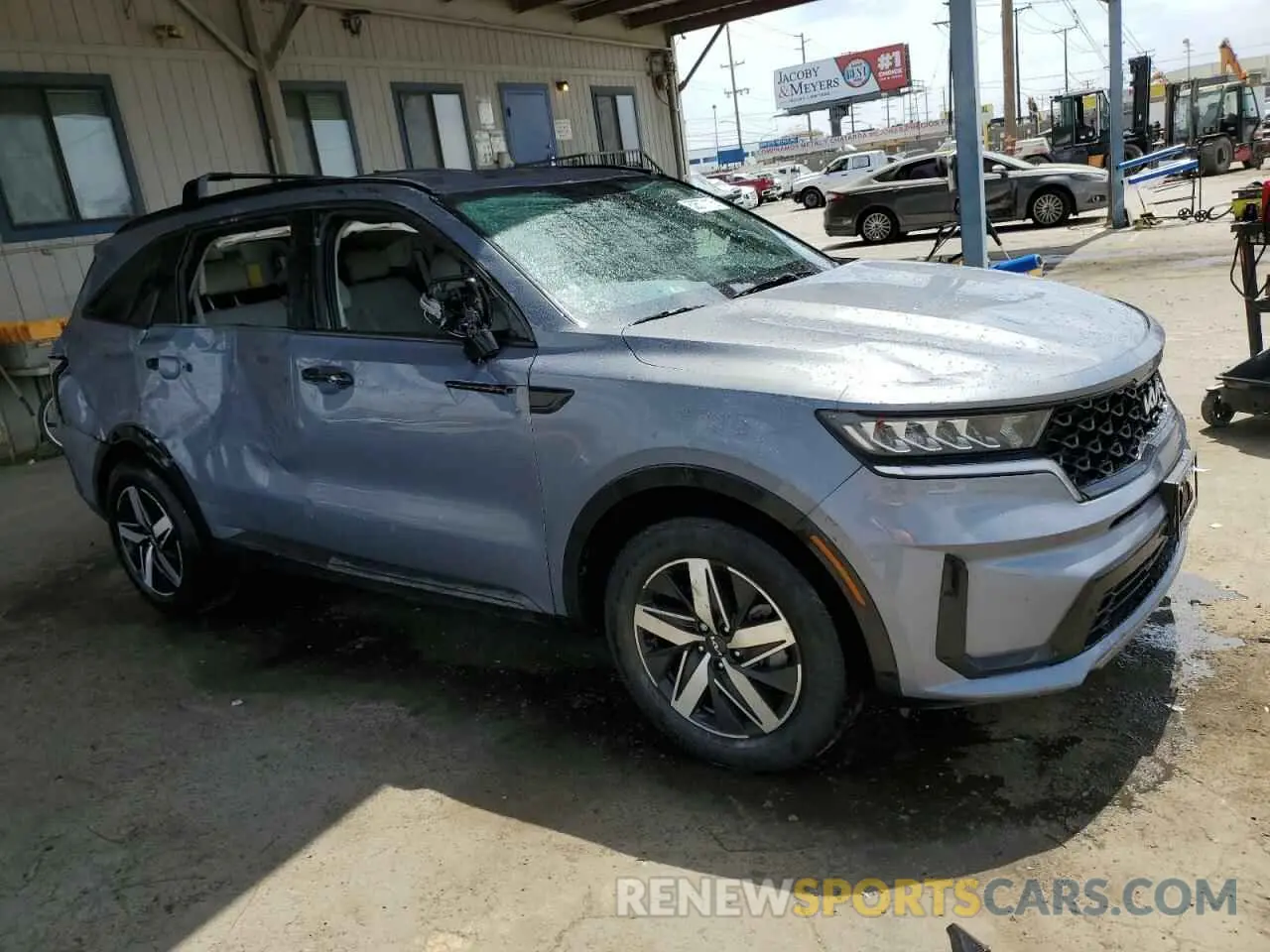 4 fotografías del automóvil dañado 5XYRL4LC2NG126910 KIA SORENTO 2022