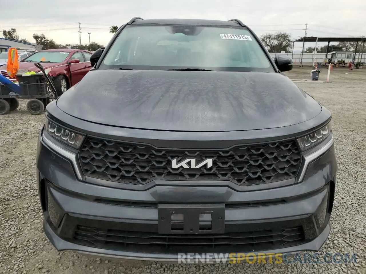 5 fotografías del automóvil dañado 5XYRL4LC3NG084988 KIA SORENTO 2022
