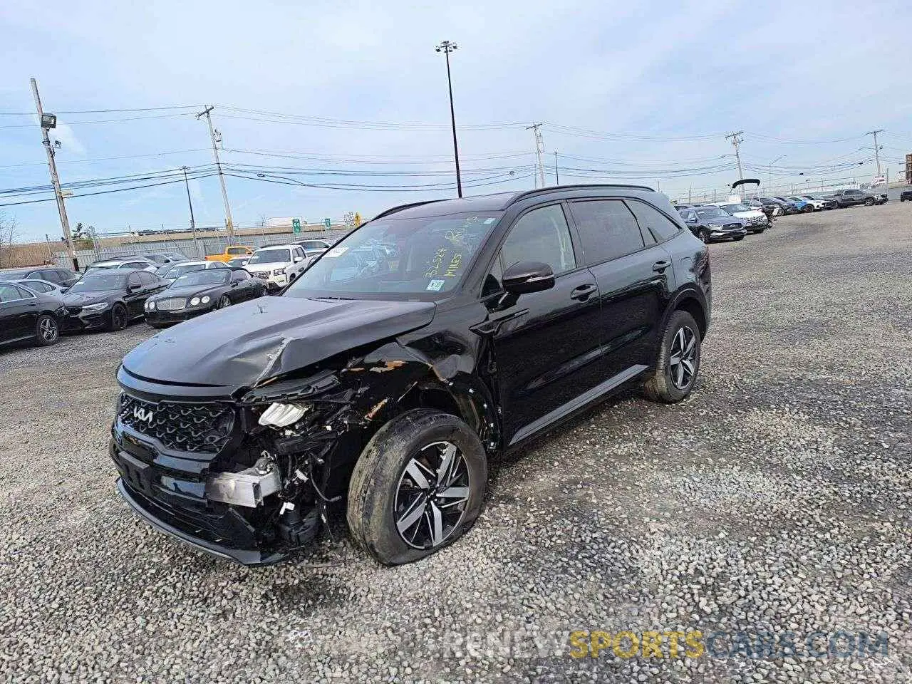 1 fotografías del automóvil dañado 5XYRL4LC6NG115375 KIA SORENTO 2022