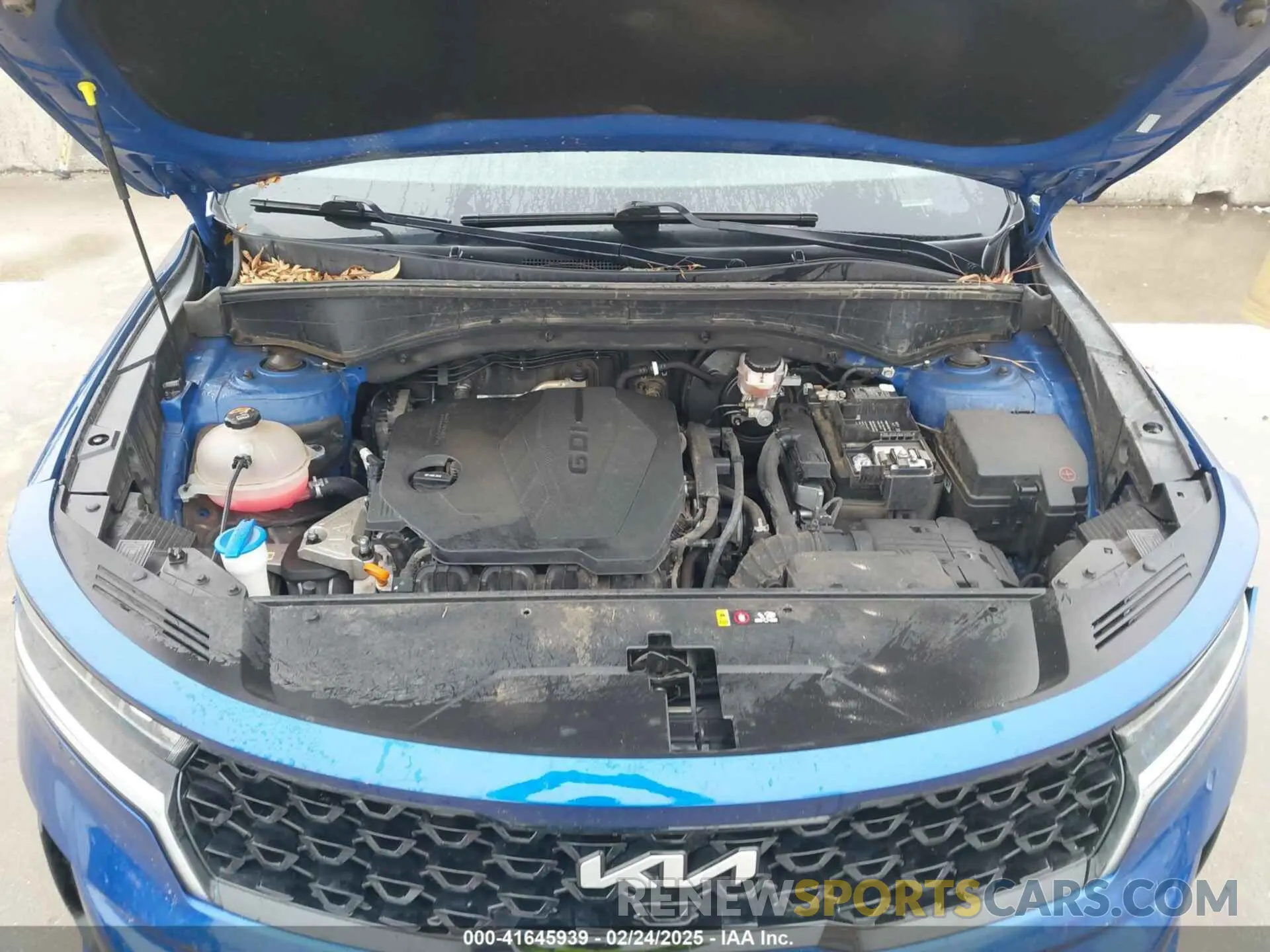 10 fotografías del automóvil dañado 5XYRL4LC6NG128661 KIA SORENTO 2022
