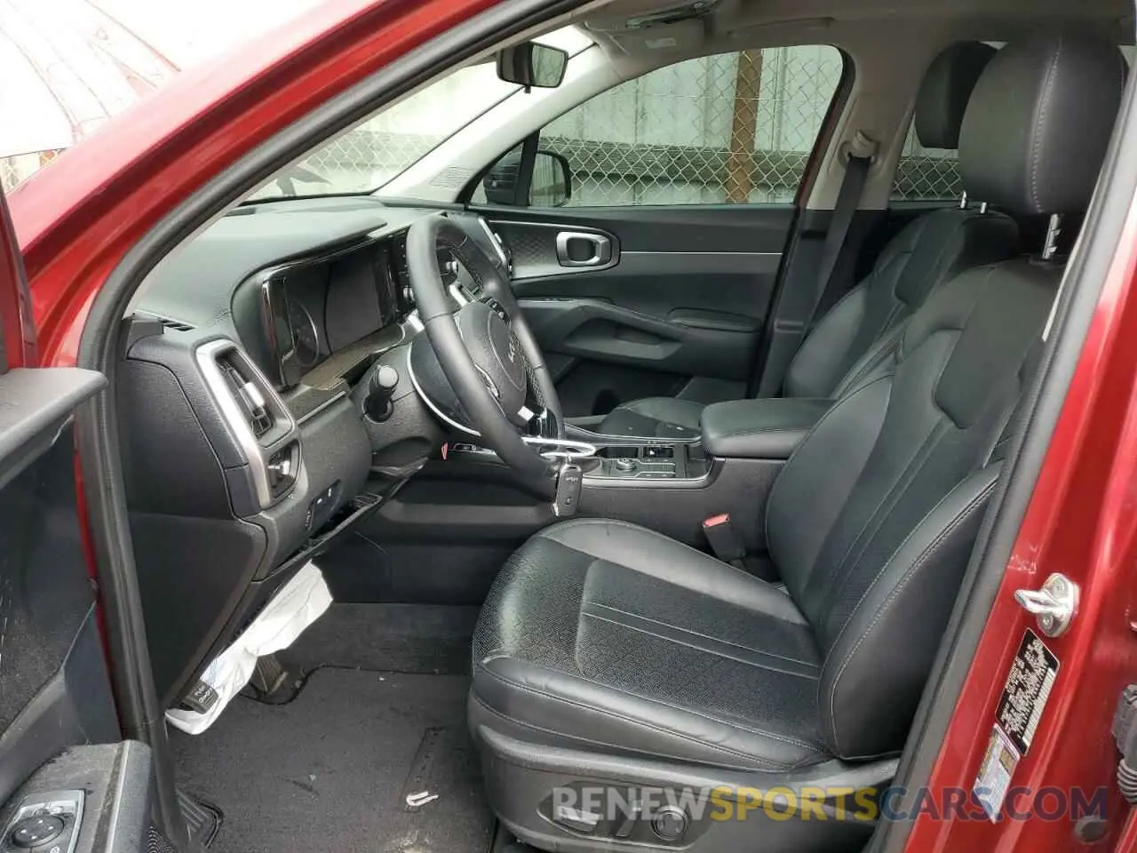 7 fotografías del automóvil dañado 5XYRL4LC6NG129860 KIA SORENTO 2022