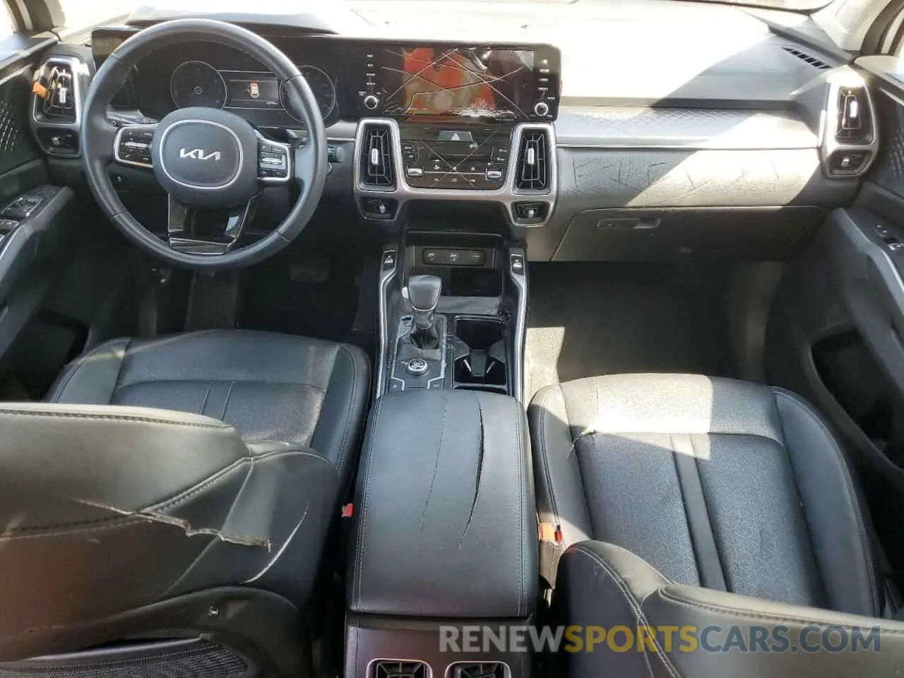 8 fotografías del automóvil dañado 5XYRL4LC7NG123808 KIA SORENTO 2022