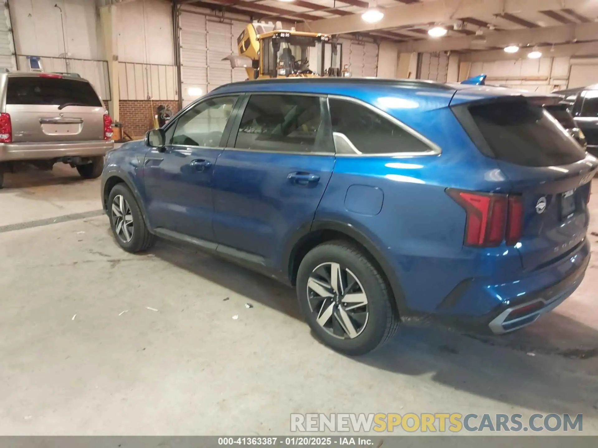 3 fotografías del automóvil dañado 5XYRL4LC7NG137773 KIA SORENTO 2022