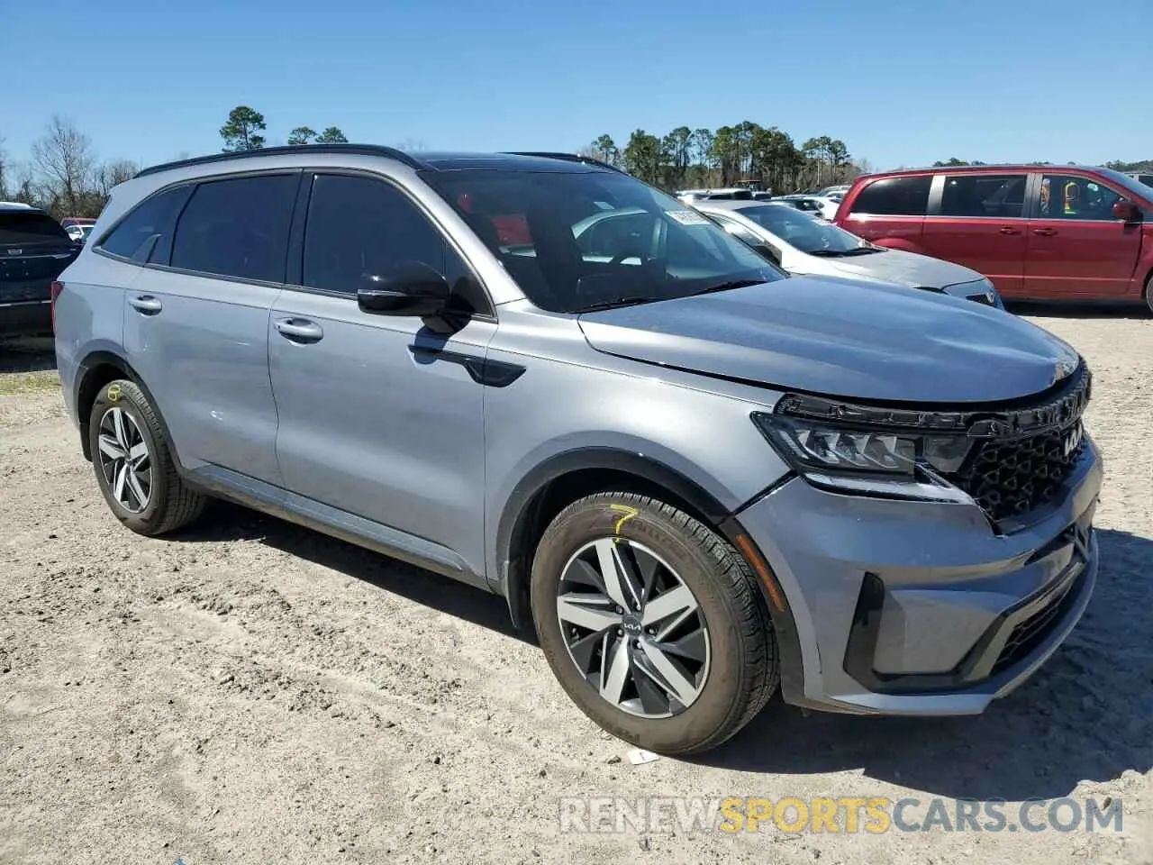 4 fotografías del automóvil dañado 5XYRL4LC8NG155697 KIA SORENTO 2022