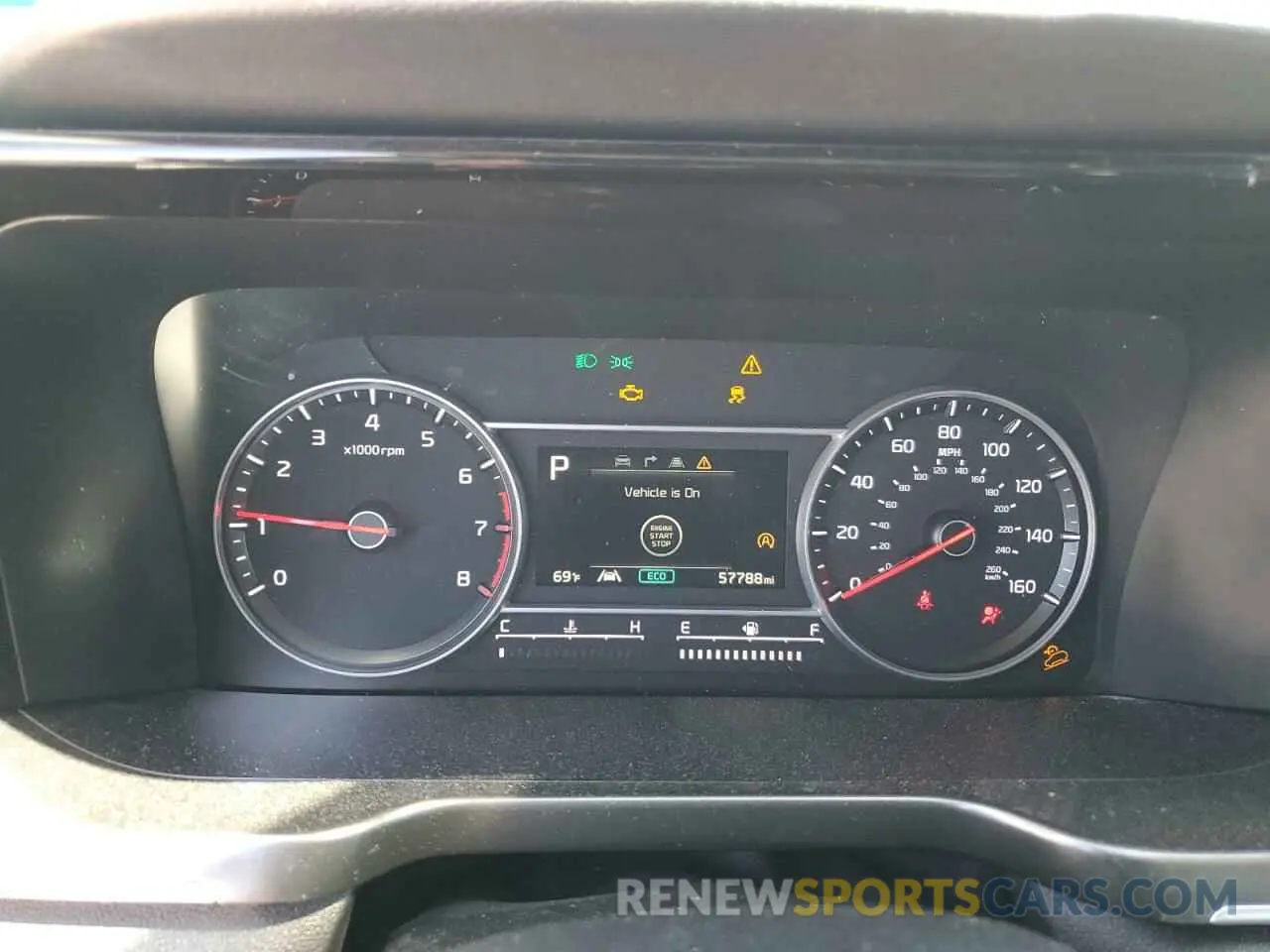 9 fotografías del automóvil dañado 5XYRL4LC8NG155697 KIA SORENTO 2022
