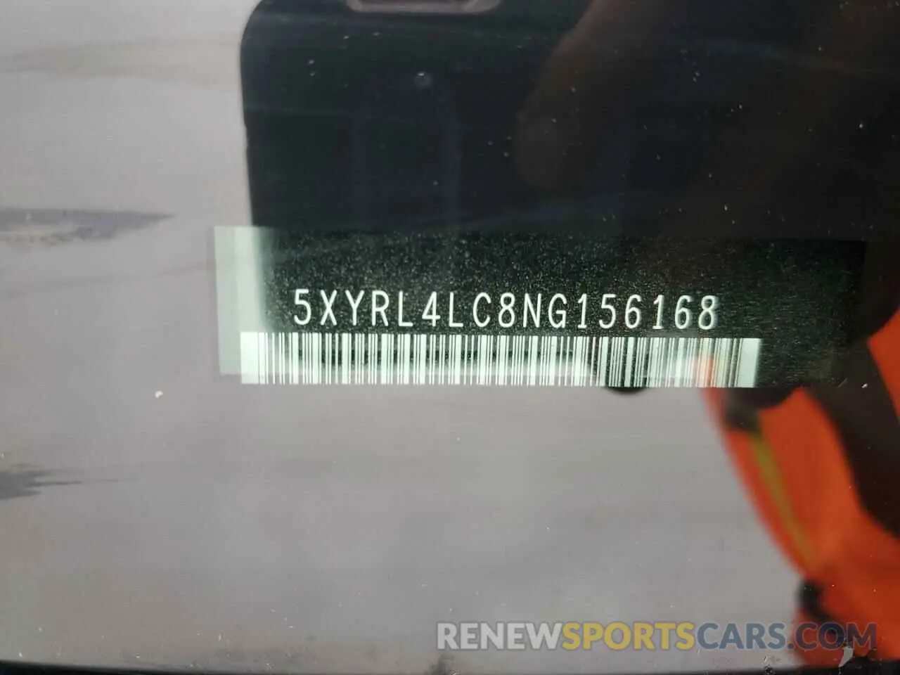 13 fotografías del automóvil dañado 5XYRL4LC8NG156168 KIA SORENTO 2022