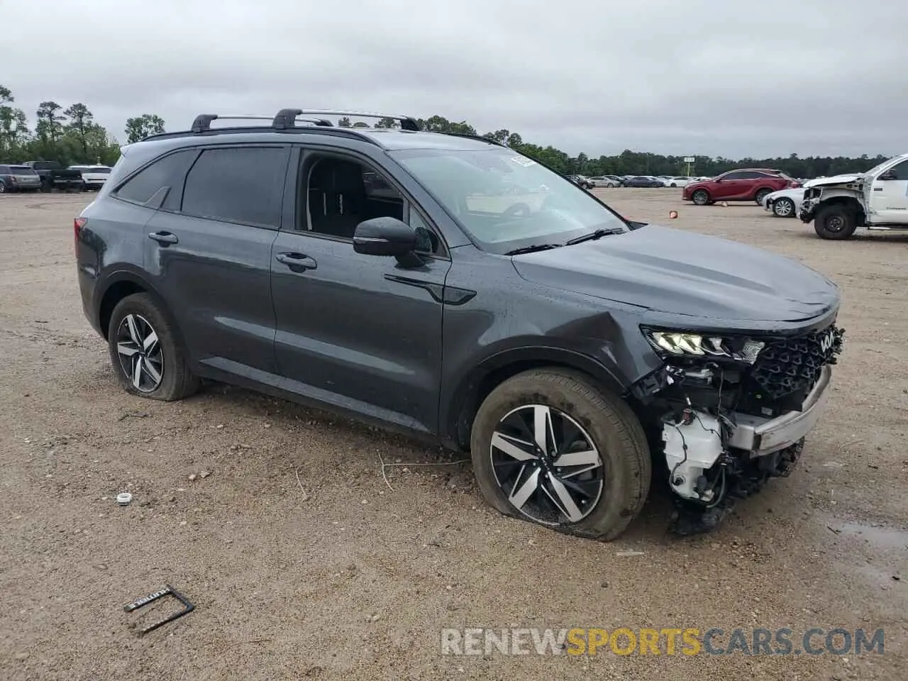 4 fotografías del automóvil dañado 5XYRL4LC8NG156168 KIA SORENTO 2022