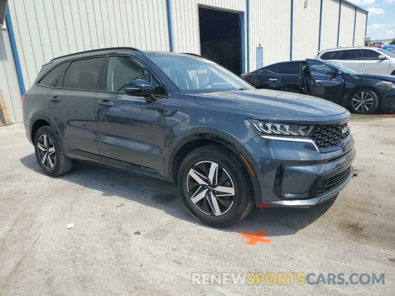 4 fotografías del automóvil dañado 5XYRL4LC8NG159877 KIA SORENTO 2022