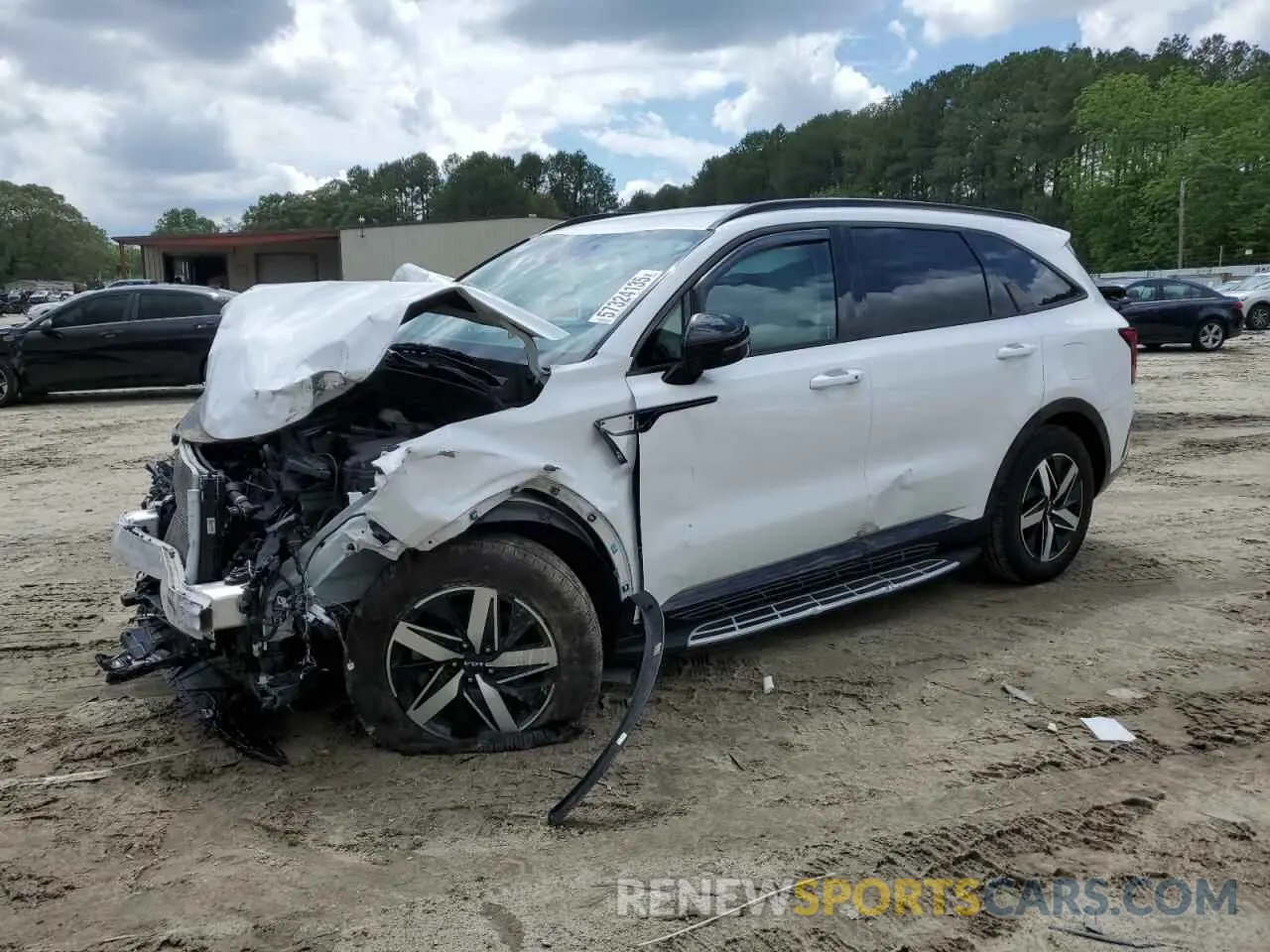 1 fotografías del automóvil dañado 5XYRL4LC9NG144904 KIA SORENTO 2022