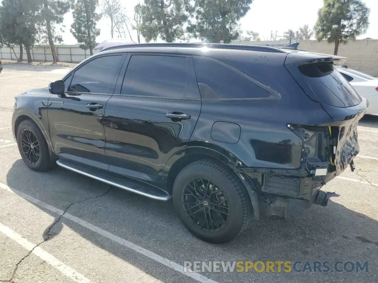 2 fotografías del automóvil dañado 5XYRL4LCXNG152137 KIA SORENTO 2022