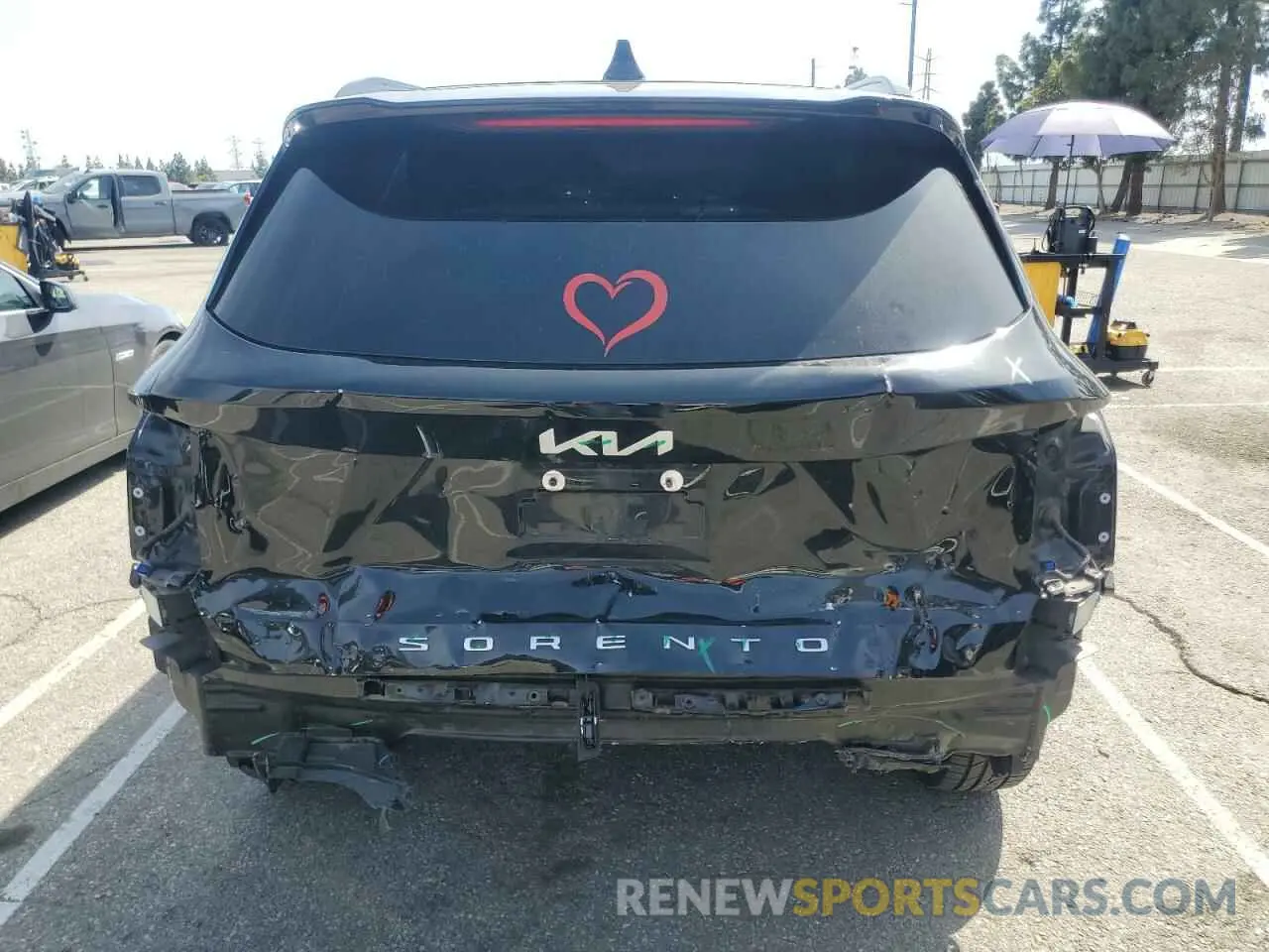 6 fotografías del automóvil dañado 5XYRL4LCXNG152137 KIA SORENTO 2022