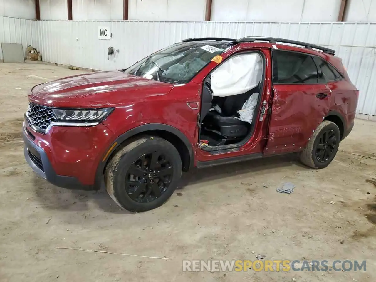 1 fotografías del automóvil dañado 5XYRLDLC1NG085136 KIA SORENTO 2022