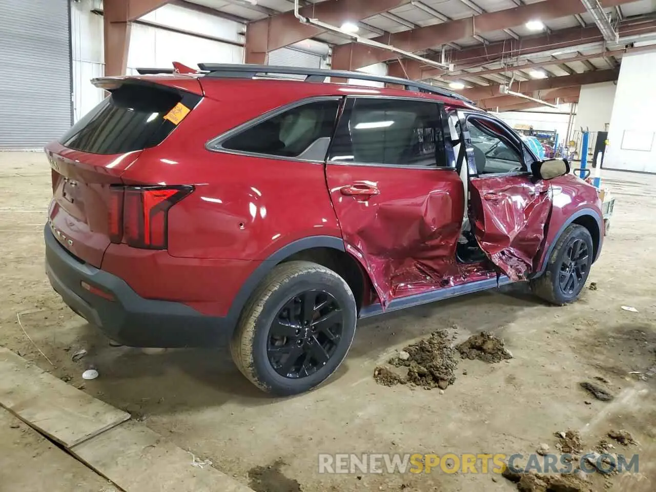 3 fotografías del automóvil dañado 5XYRLDLC1NG085136 KIA SORENTO 2022