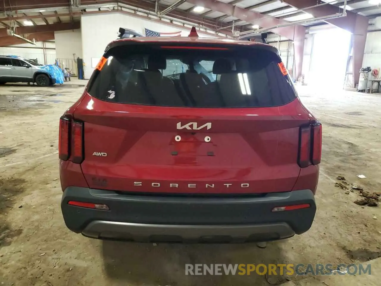 6 fotografías del automóvil dañado 5XYRLDLC1NG085136 KIA SORENTO 2022
