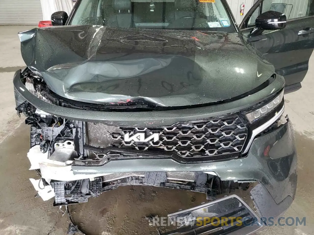 12 fotografías del automóvil dañado 5XYRLDLC2NG086554 KIA SORENTO 2022
