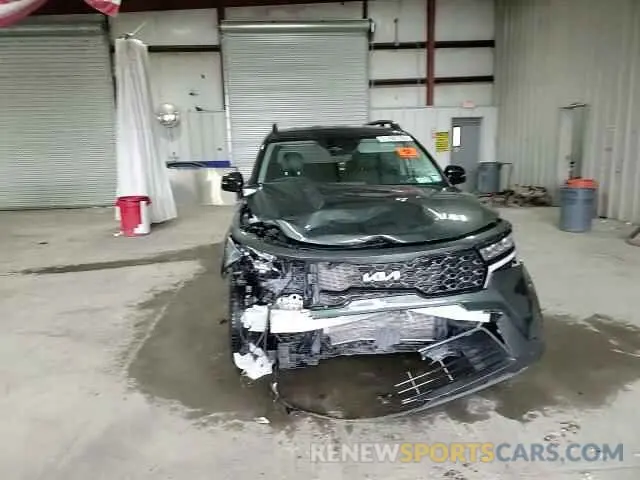 14 fotografías del automóvil dañado 5XYRLDLC2NG086554 KIA SORENTO 2022