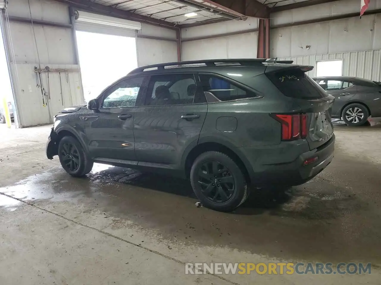 2 fotografías del automóvil dañado 5XYRLDLC2NG086554 KIA SORENTO 2022