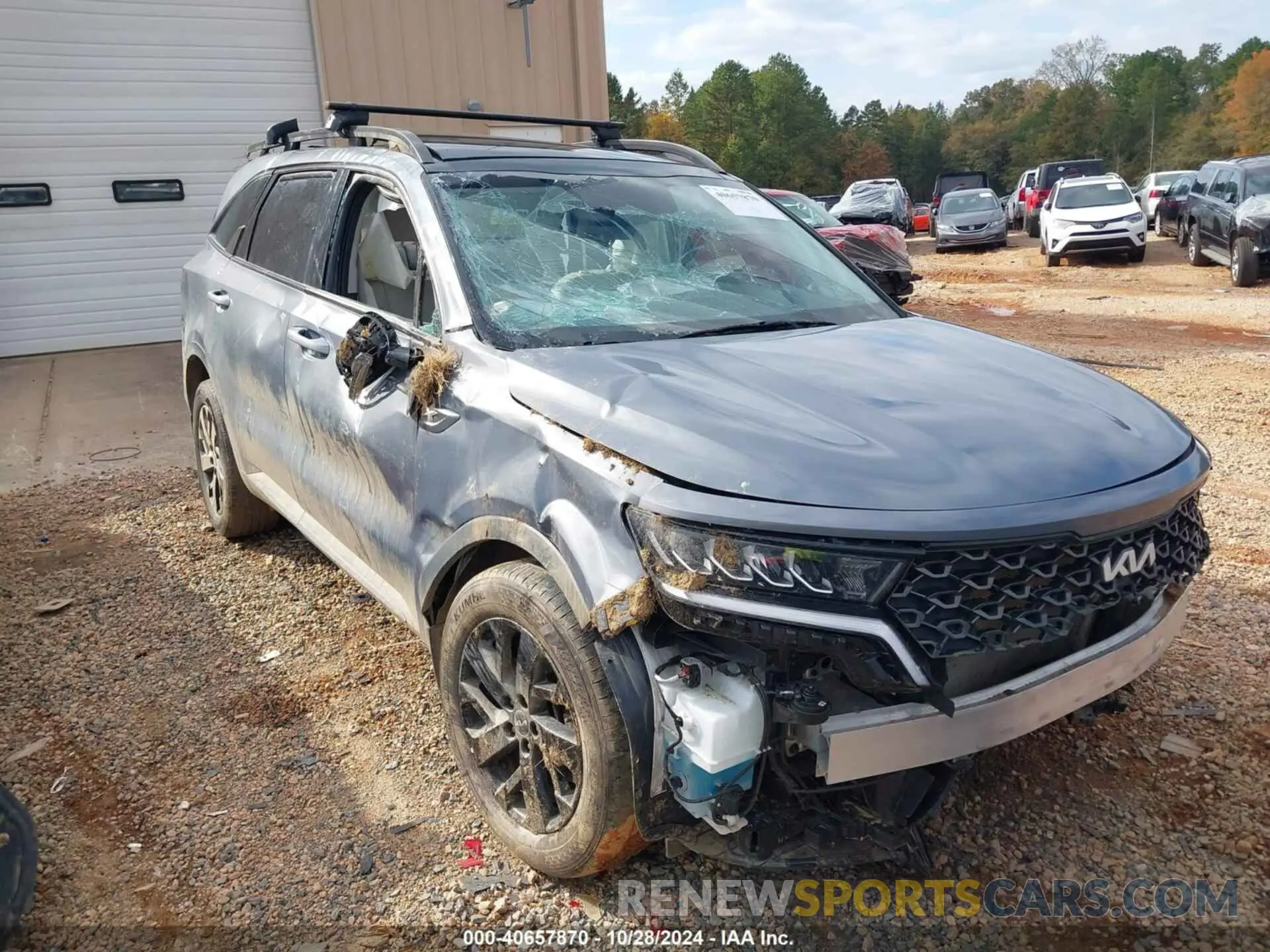 1 fotografías del automóvil dañado 5XYRLDLC7NG142875 KIA SORENTO 2022