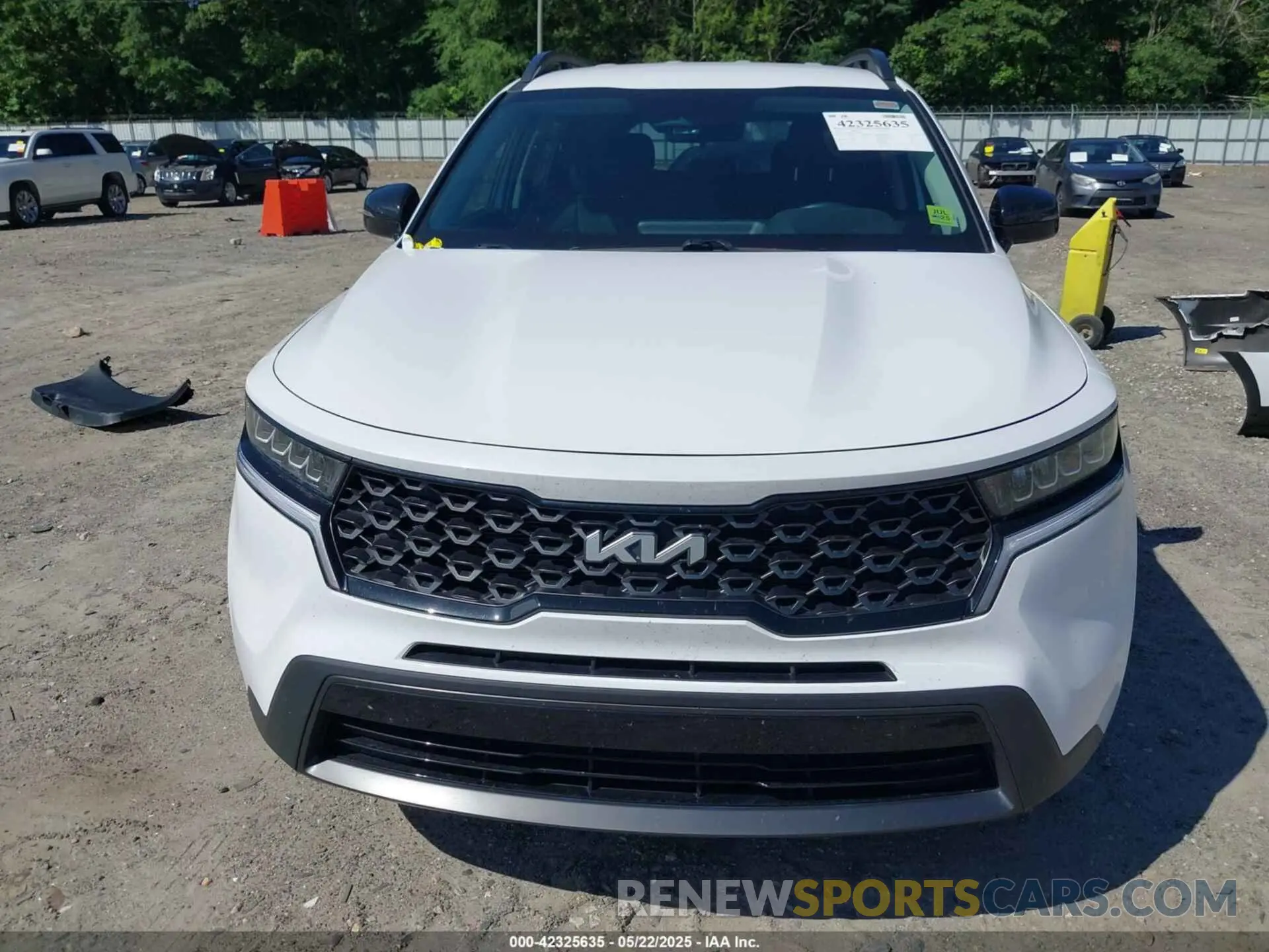 13 fotografías del automóvil dañado 5XYRLDLC7NG145162 KIA SORENTO 2022