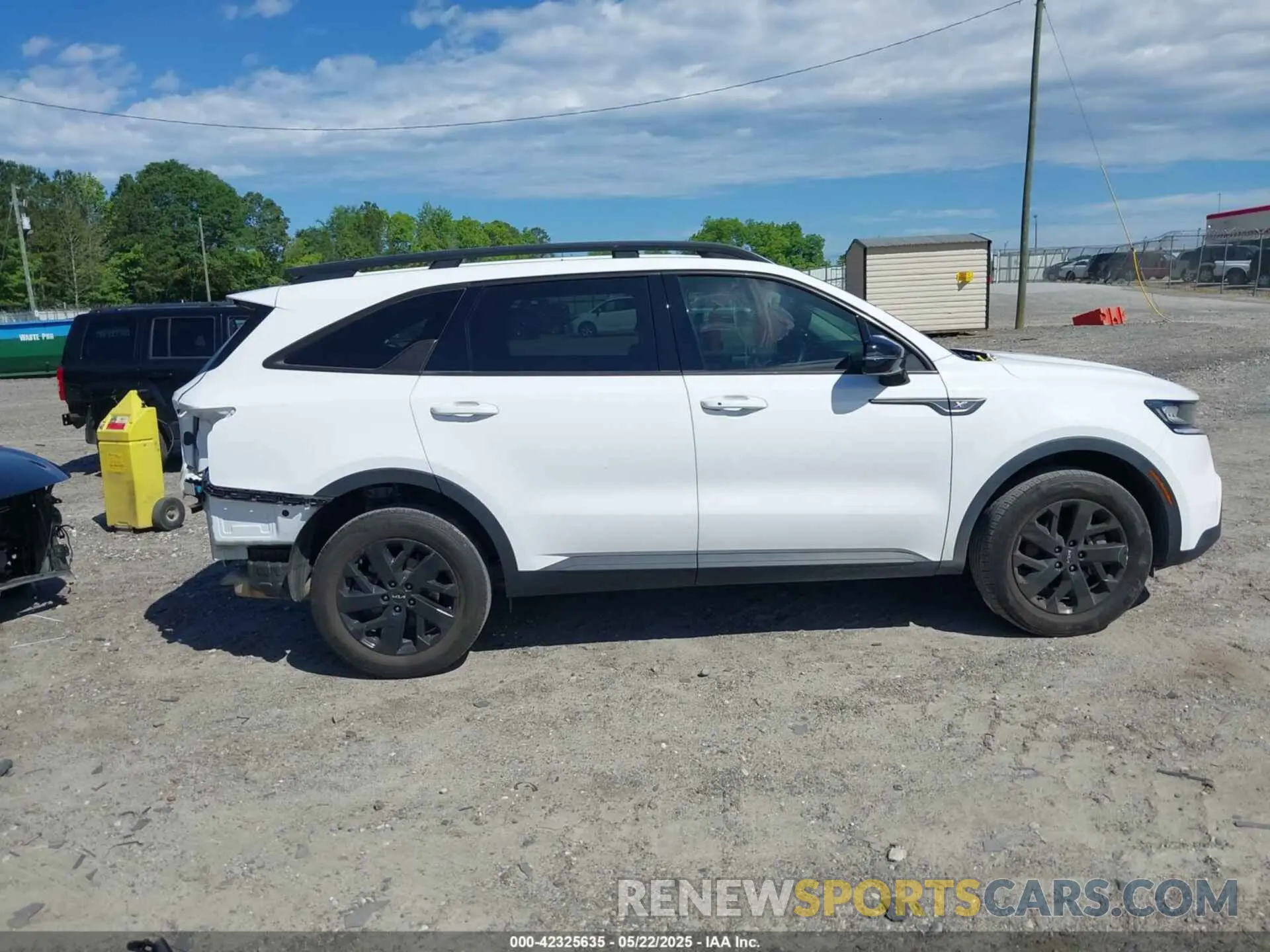 14 fotografías del automóvil dañado 5XYRLDLC7NG145162 KIA SORENTO 2022