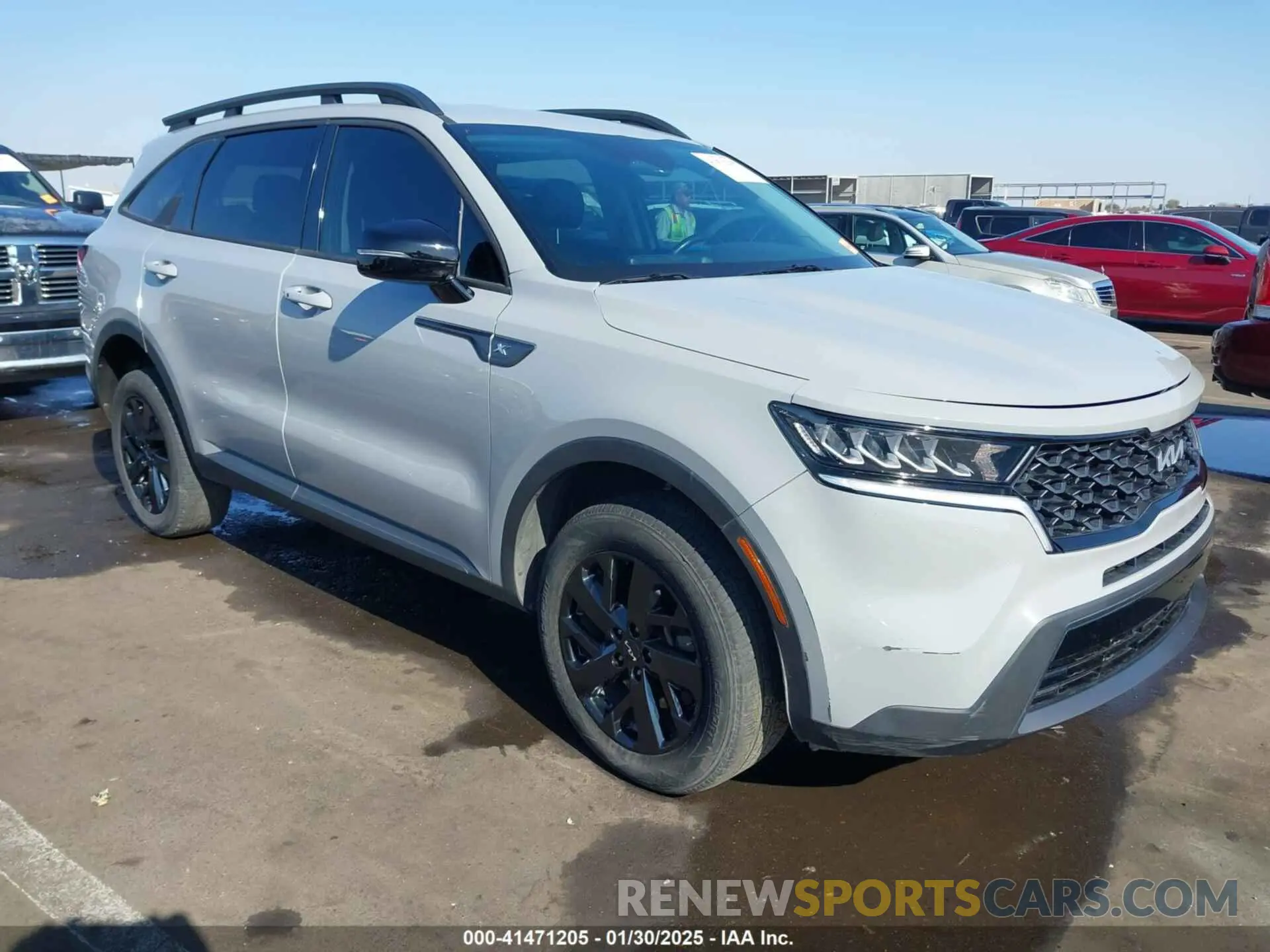 1 fotografías del automóvil dañado 5XYRLDLC8NG097140 KIA SORENTO 2022