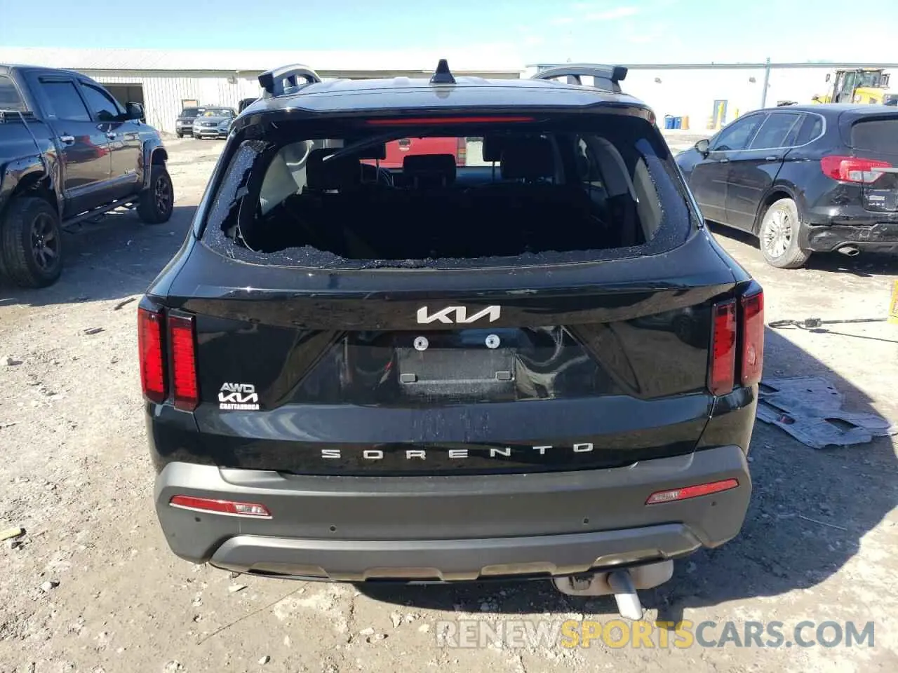 6 fotografías del automóvil dañado 5XYRLDLCXNG118456 KIA SORENTO 2022