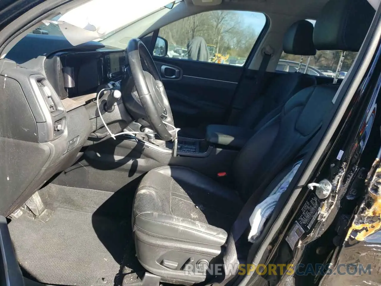 7 fotografías del automóvil dañado 5XYRLDLCXNG118456 KIA SORENTO 2022
