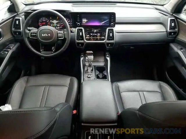8 fotografías del automóvil dañado 5XYRLDLCXNG148136 KIA SORENTO 2022