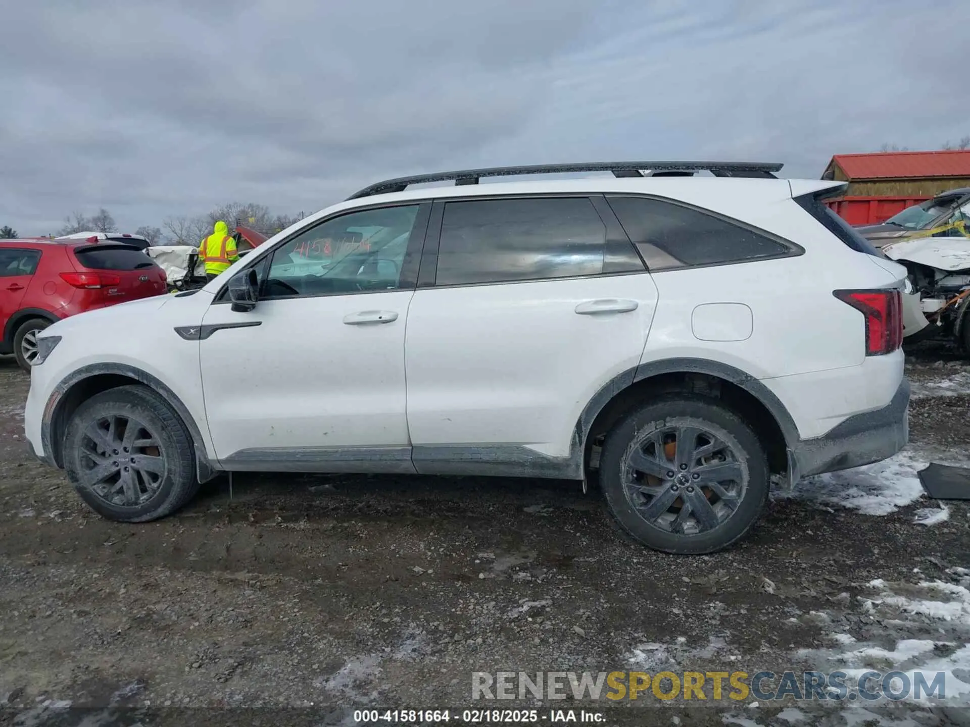 14 fotografías del automóvil dañado 5XYRLDLCXNG150954 KIA SORENTO 2022