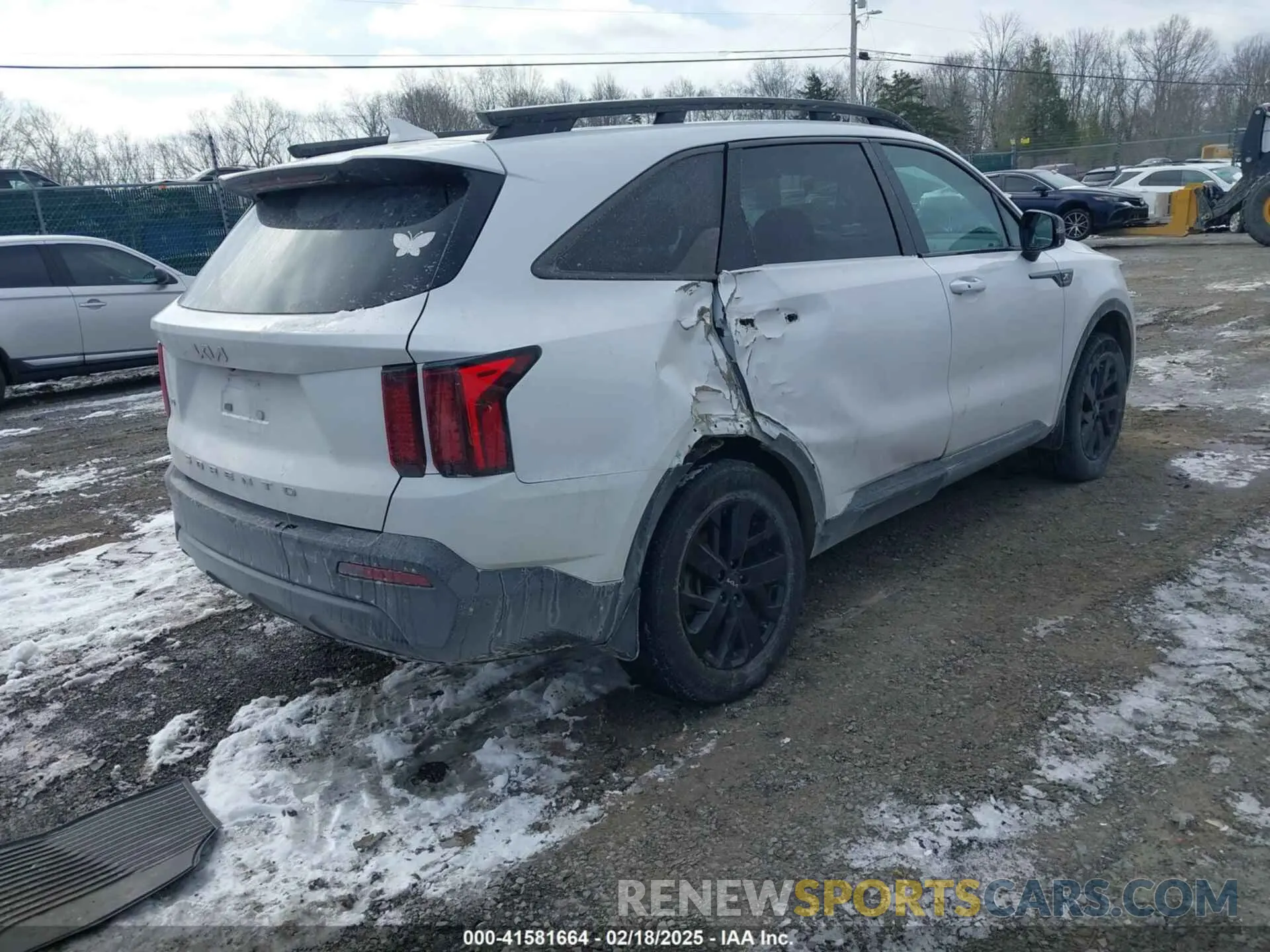 4 fotografías del automóvil dañado 5XYRLDLCXNG150954 KIA SORENTO 2022