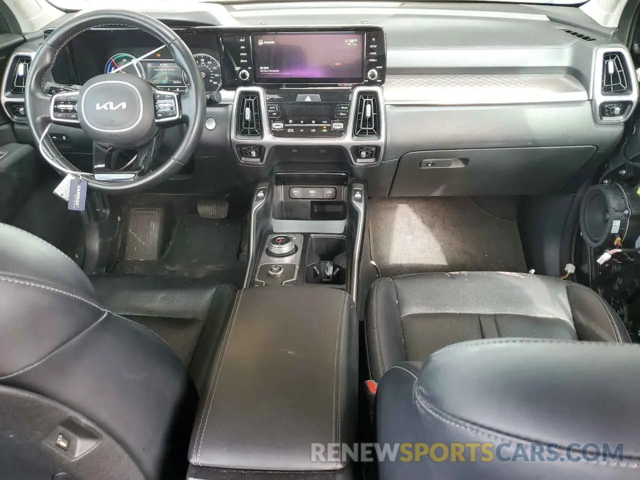 8 fotografías del automóvil dañado KNDRG4LG1N5098940 KIA SORENTO 2022