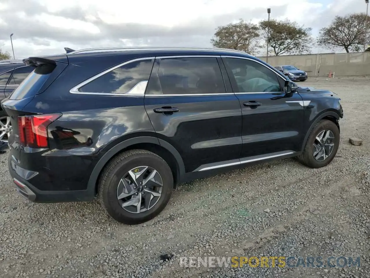 3 fotografías del automóvil dañado KNDRH4LG3N5116139 KIA SORENTO 2022