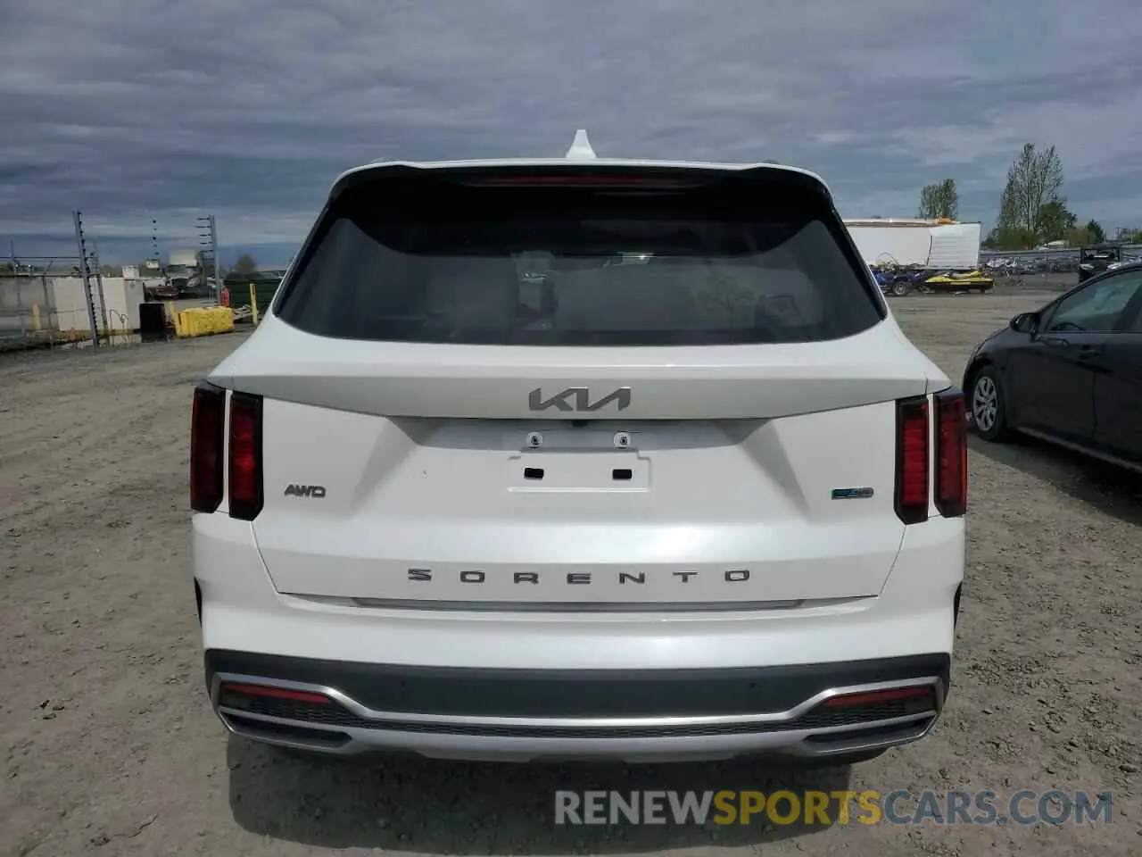 6 fotografías del automóvil dañado KNDRHDLG1N5096991 KIA SORENTO 2022