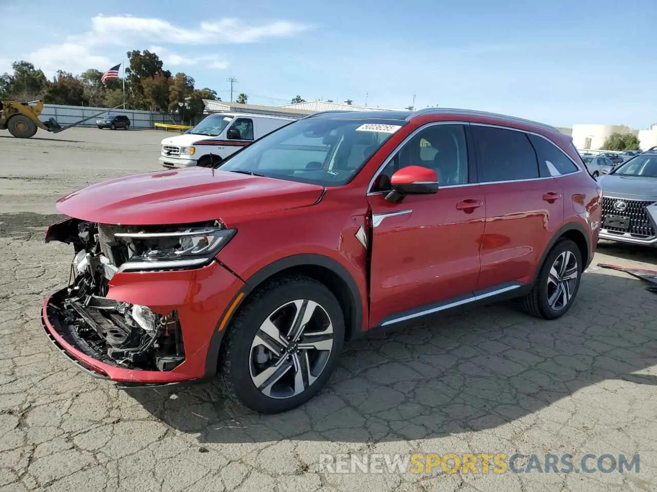 1 fotografías del automóvil dañado KNDRHDLG8N5121319 KIA SORENTO 2022
