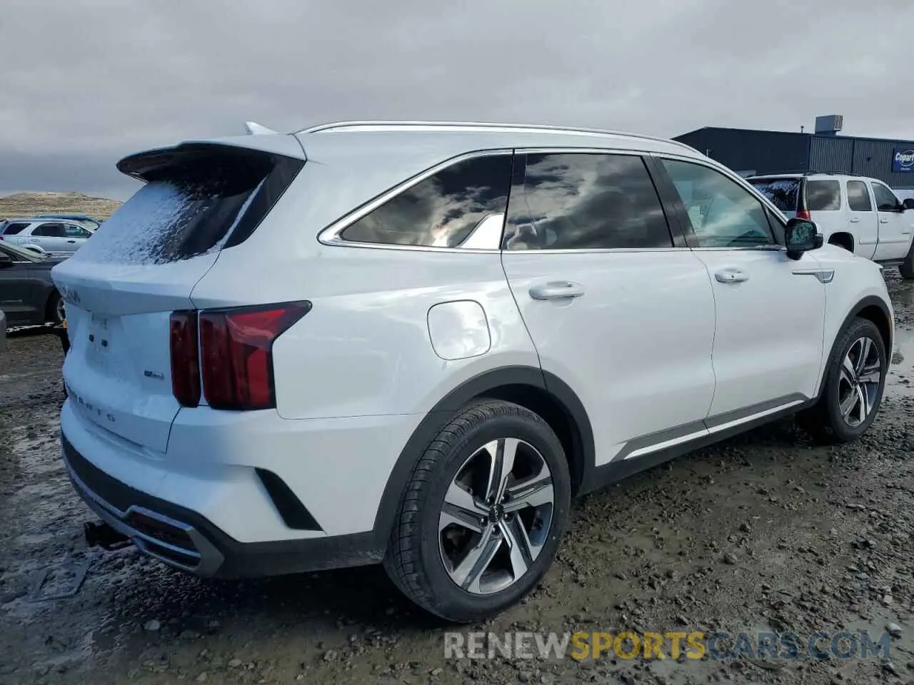 3 fotografías del automóvil dañado KNDRJDLH2N5072387 KIA SORENTO 2022