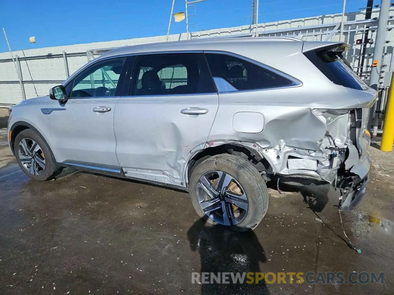 2 fotografías del automóvil dañado KNDRJDLH8N5077982 KIA SORENTO 2022